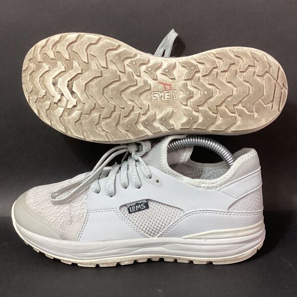 Lems Shoes - Lems Mesa Glacier - Women's Sz 7.5(B) Gray - Low Lightweight Sneakers